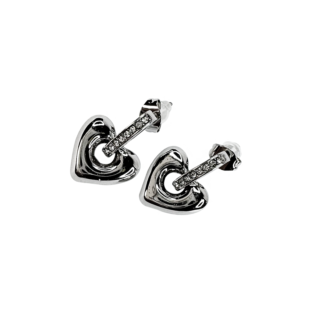 Brinco Cupid Prateado 2