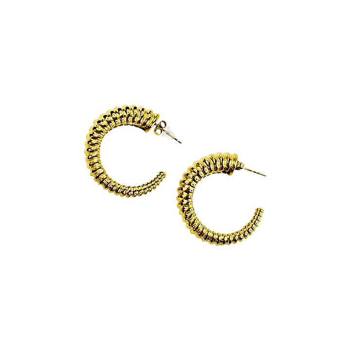 Brinco Dália Dourado 2