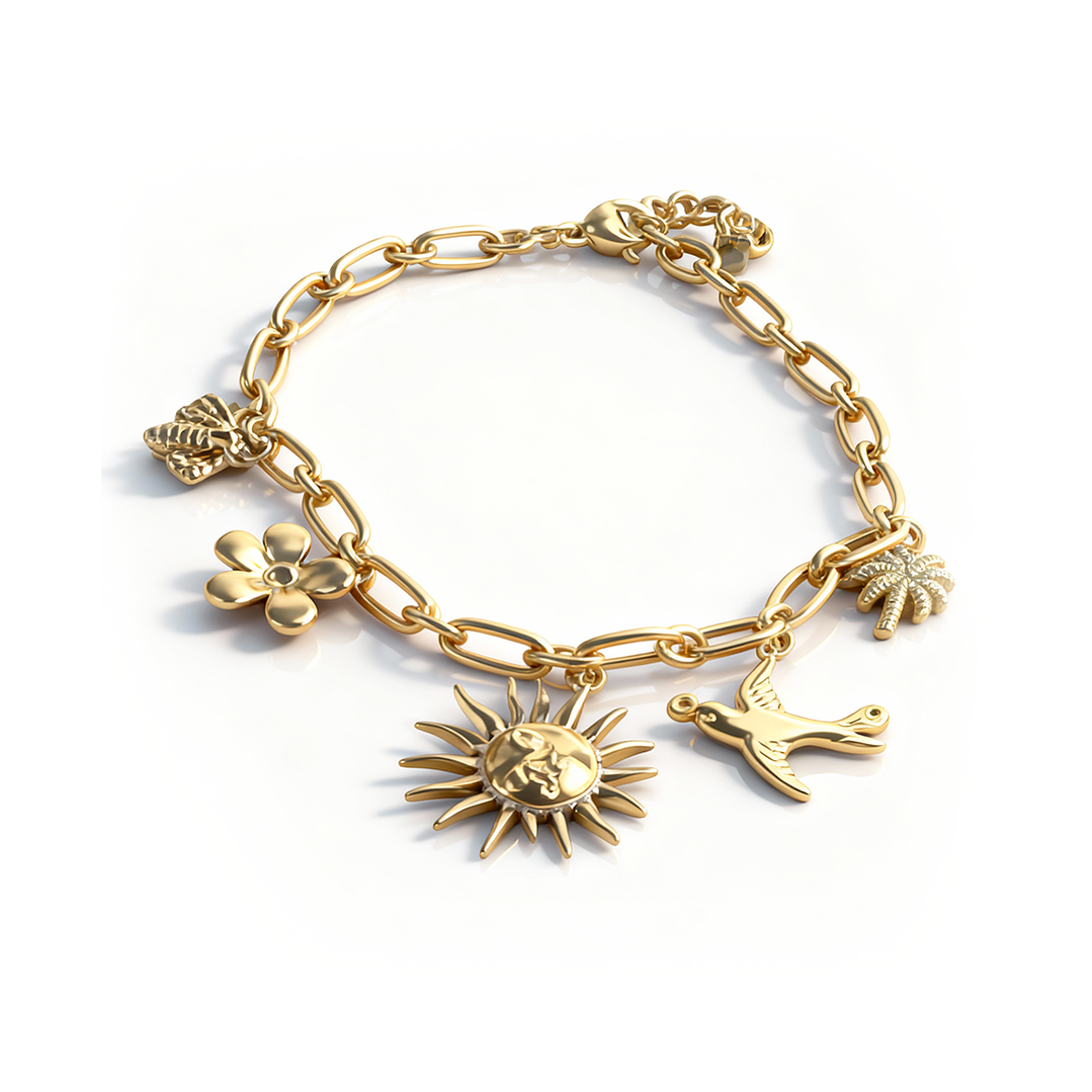 Pulseira Solara Dourada 1