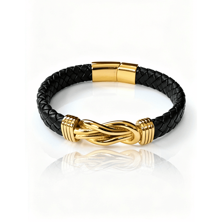 Pulseira Vínculo Dourado Masculina 1