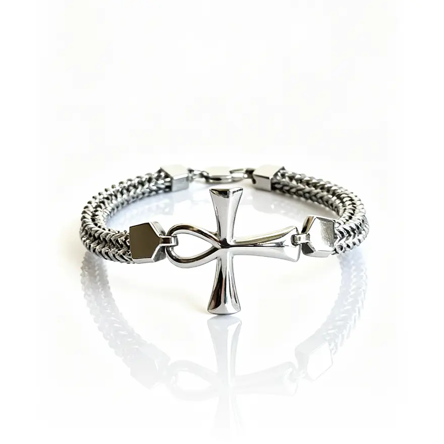 Pulseira Vita Prateada Masculina 2