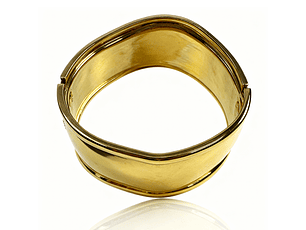 Pulseira Vórtice Dourada