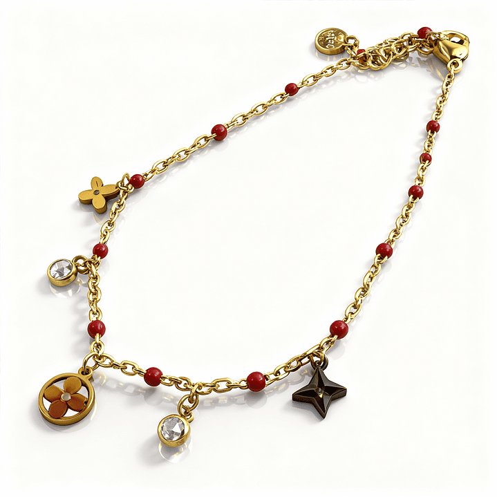 Tornozeleira Aylin Dourada 1