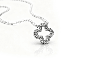 Colar Belleza Prateado