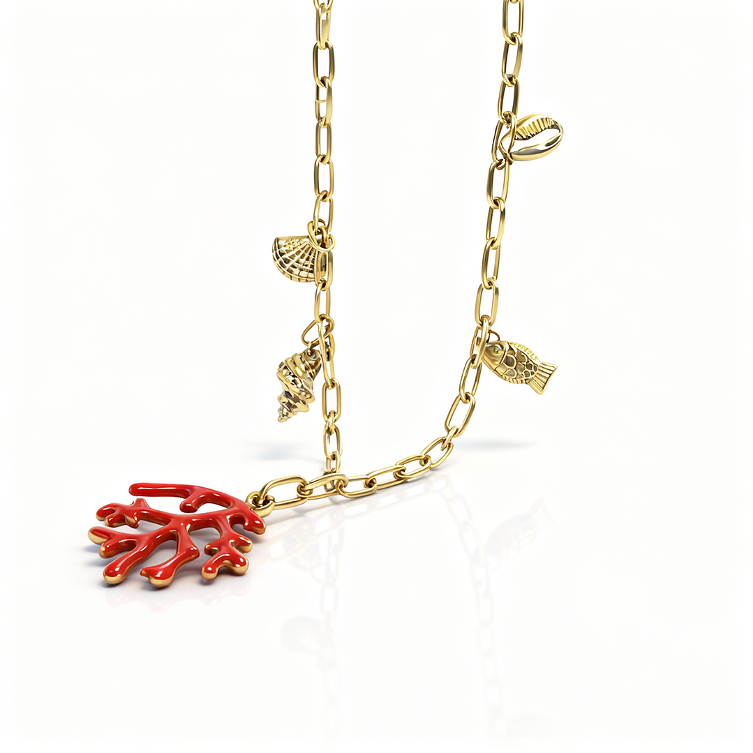 Colar Coral Encanto 1