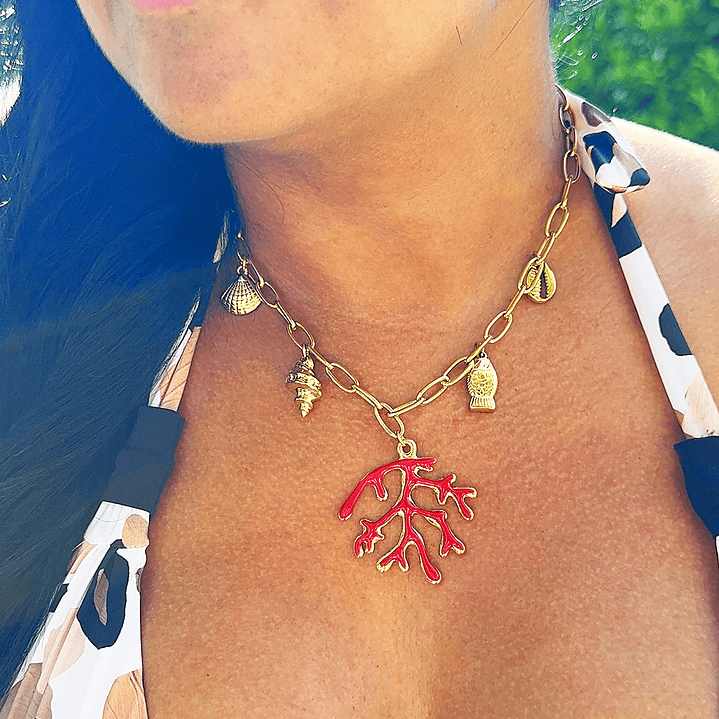 Colar Coral Encanto 3