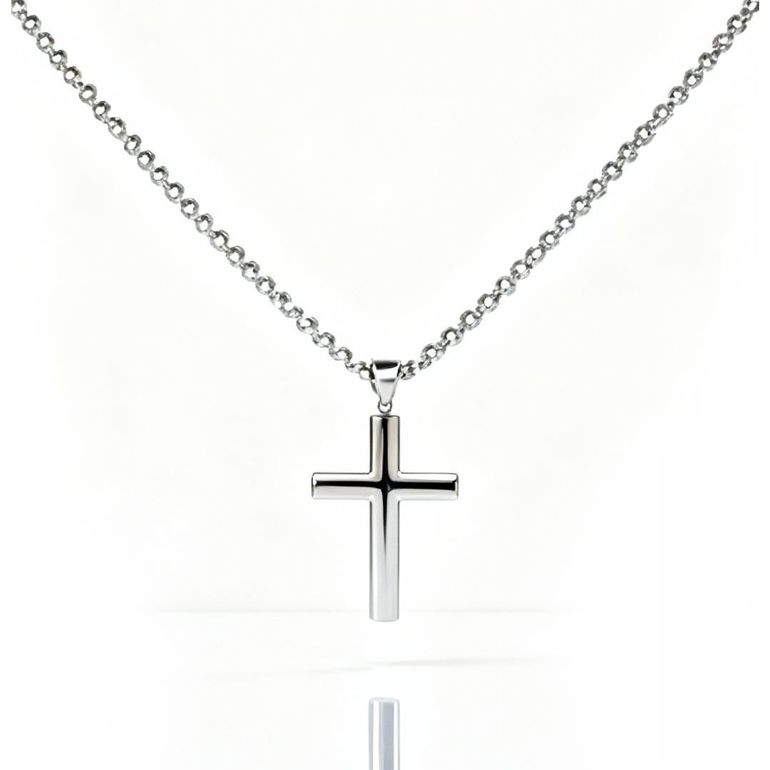 Colar Etterno Prateado Masculino 1