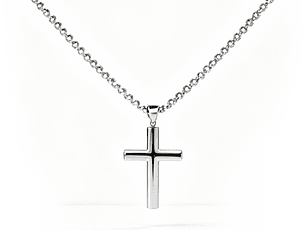 Colar Etterno Prateado Masculino