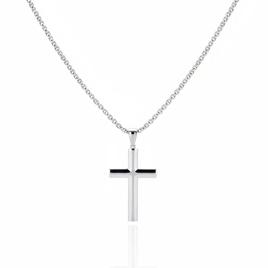 Colar Etterno Prateado Masculino 3