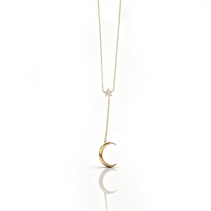 Colar Lunara Dourado 1