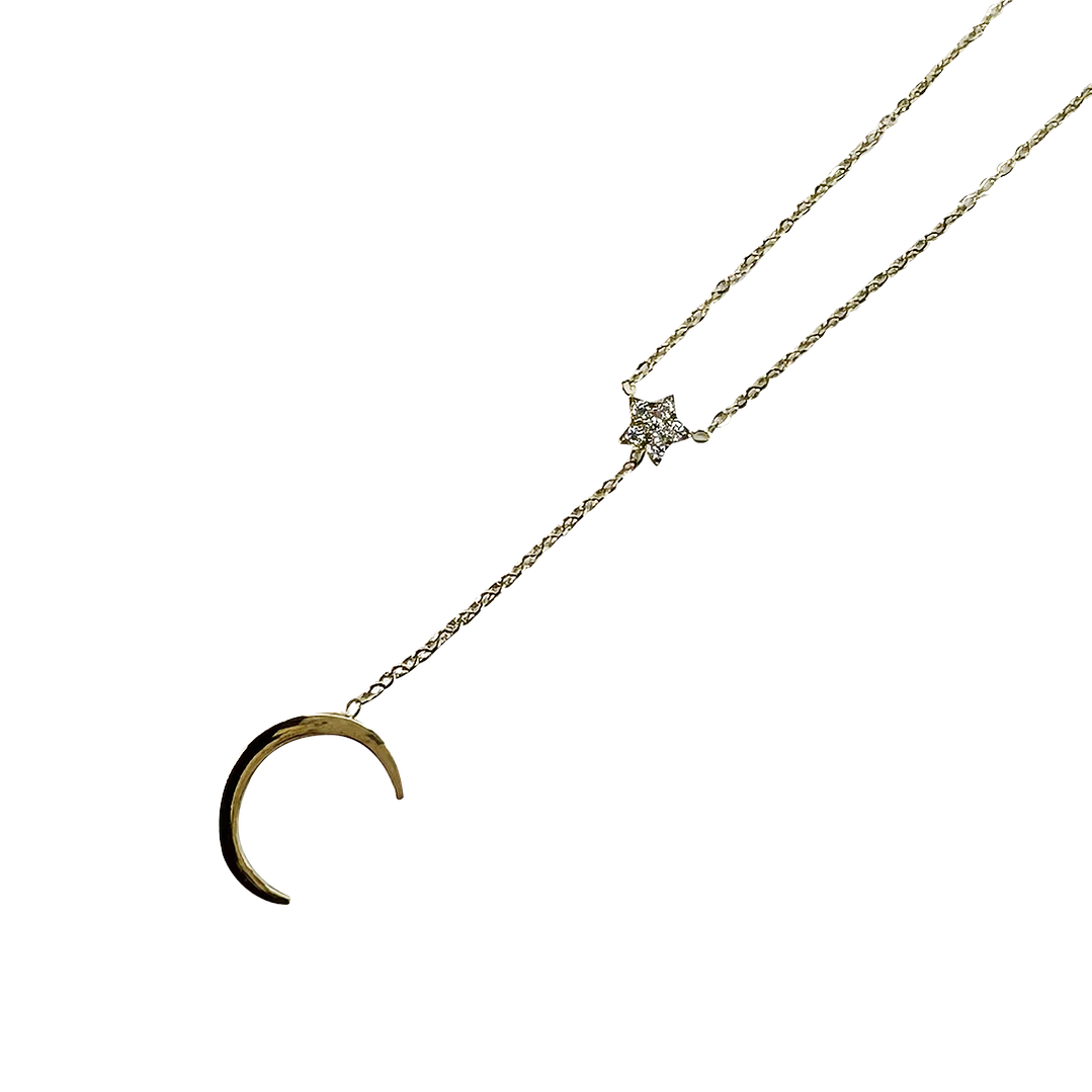 Colar Lunara Dourado 2