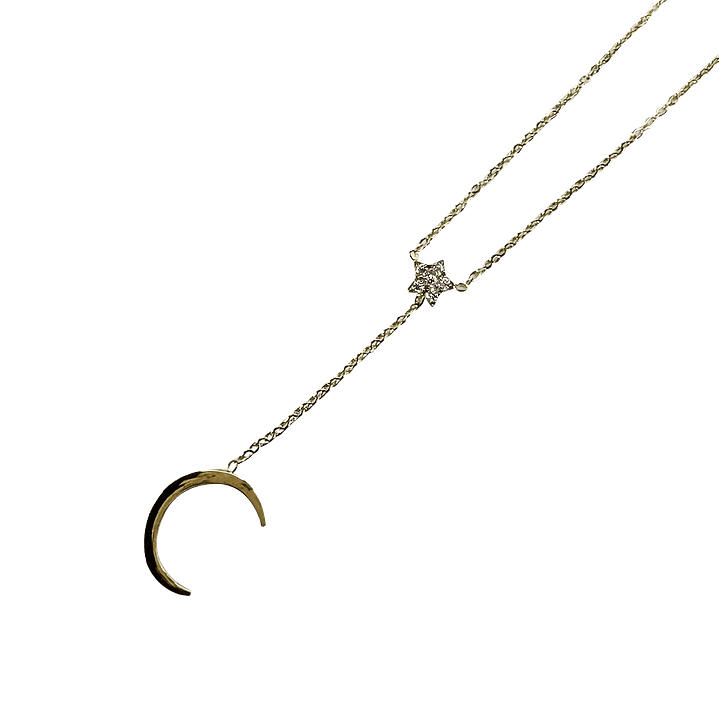 Colar Lunara Dourado 2