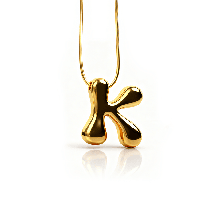 Colar Pingente Letras 1