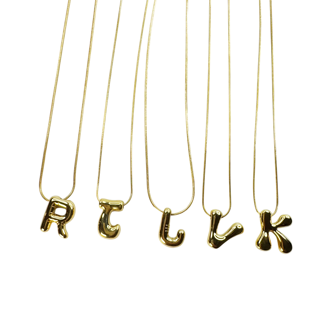 Colar Pingente Letras 2