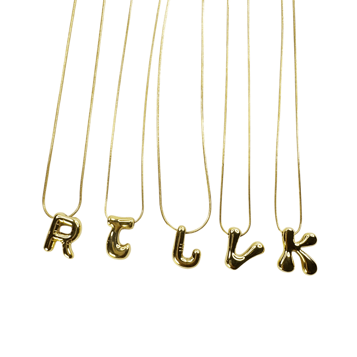 Colar Pingente Letras 2