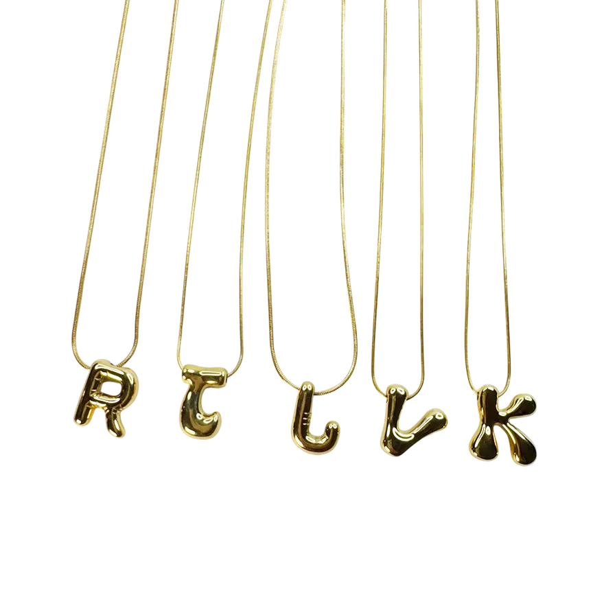 Colar Pingente Letras 2