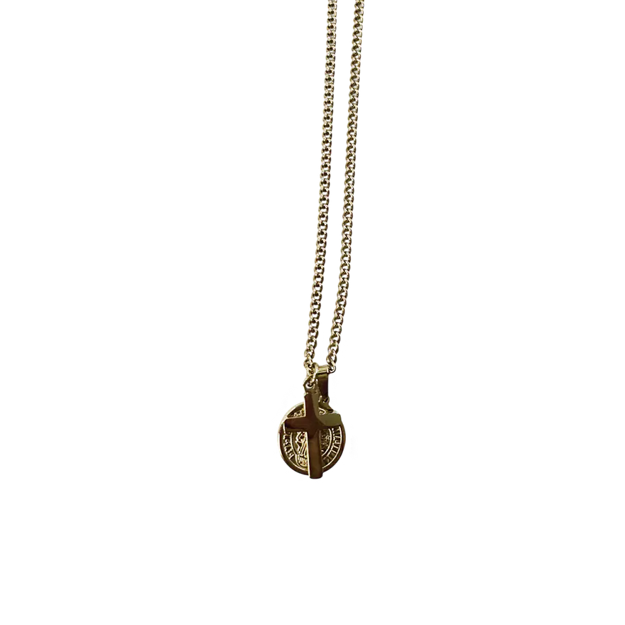 Colar Sanctus Dourado 2