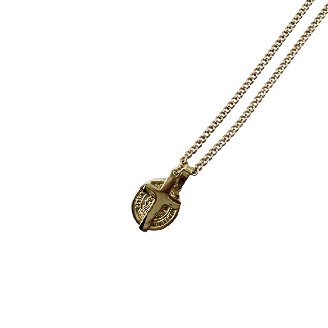 Colar Sanctus Dourado 3