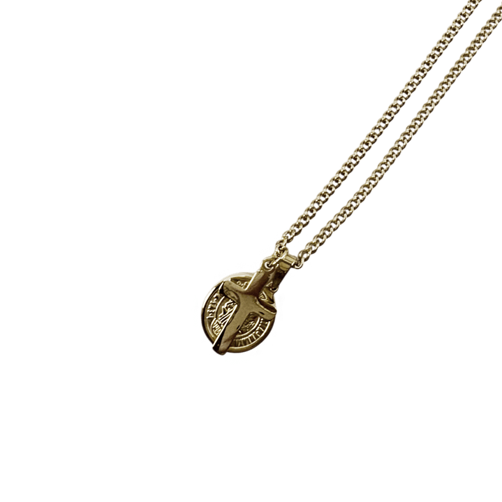 Colar Sanctus Dourado 3