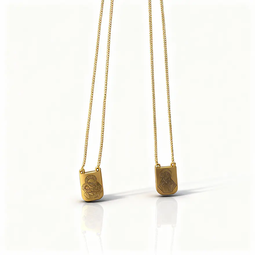 Colar Venerati Dourado 1