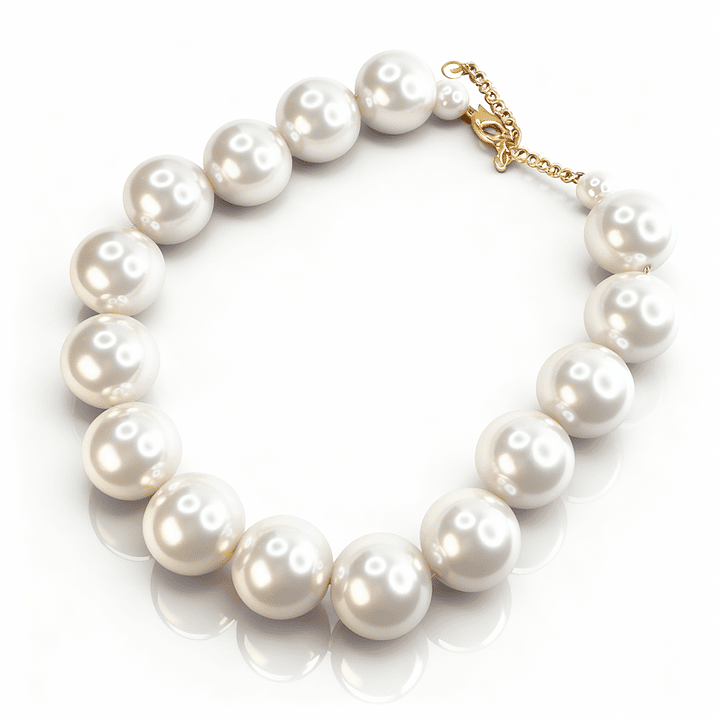 Colar Venezia Branco 1