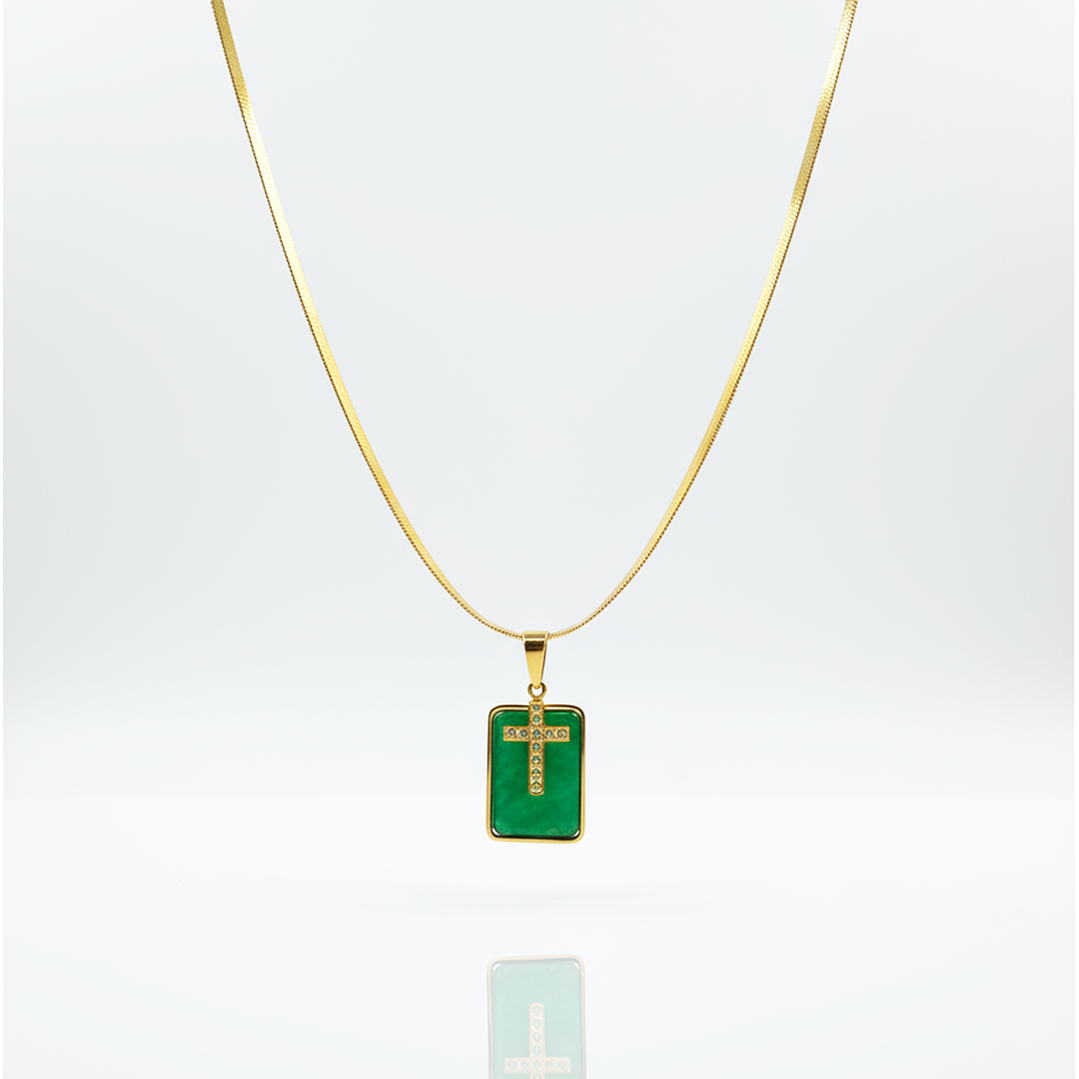 Colar Veridia Dourado 1