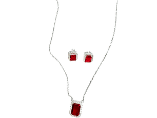Conjunto Rubra Prata 925