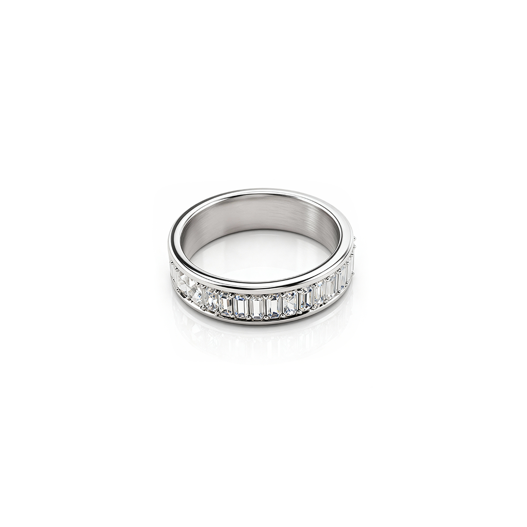 Anel Brillare Prateado 1