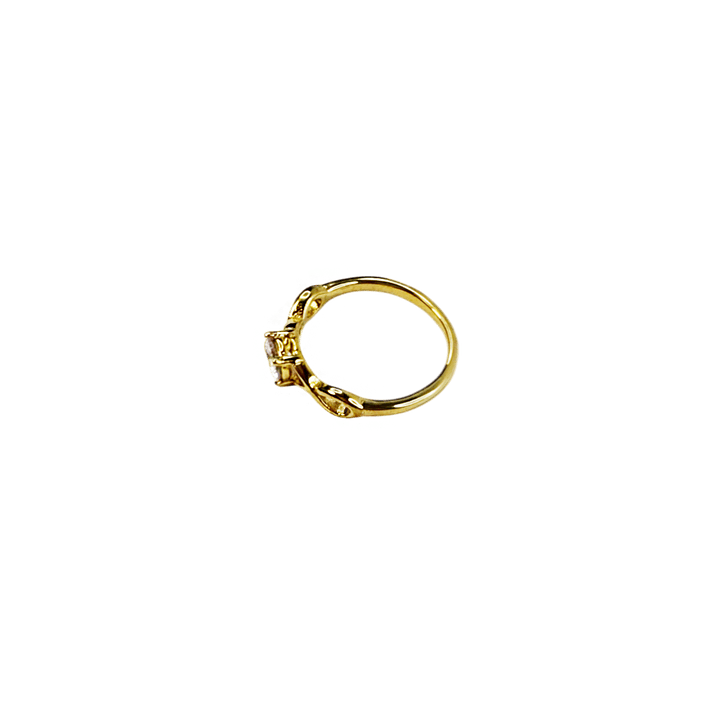 Anel Clarisse Dourado 3