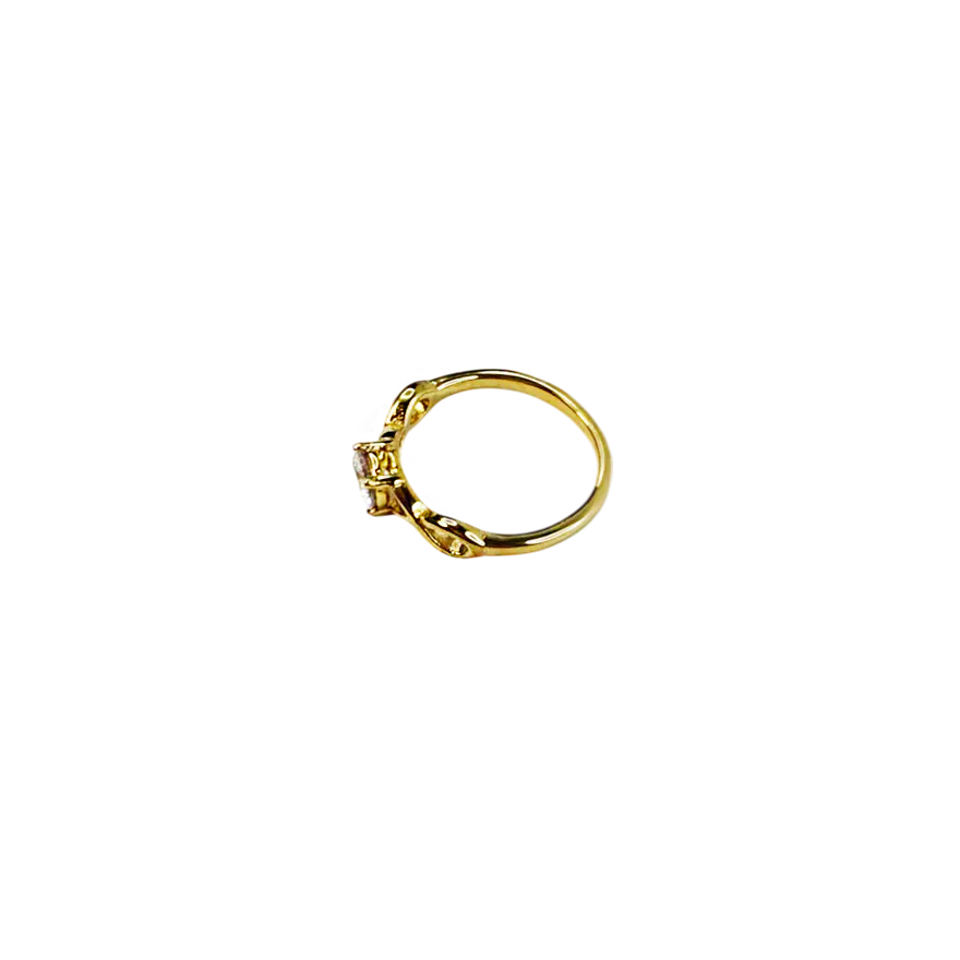 Anel Clarisse Dourado 3