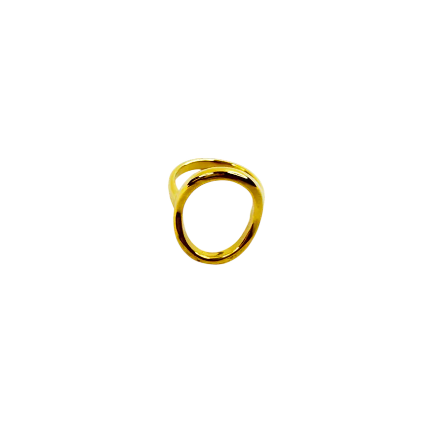 Anel Essence Dourado 2