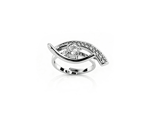 Anel Luaris Prateado