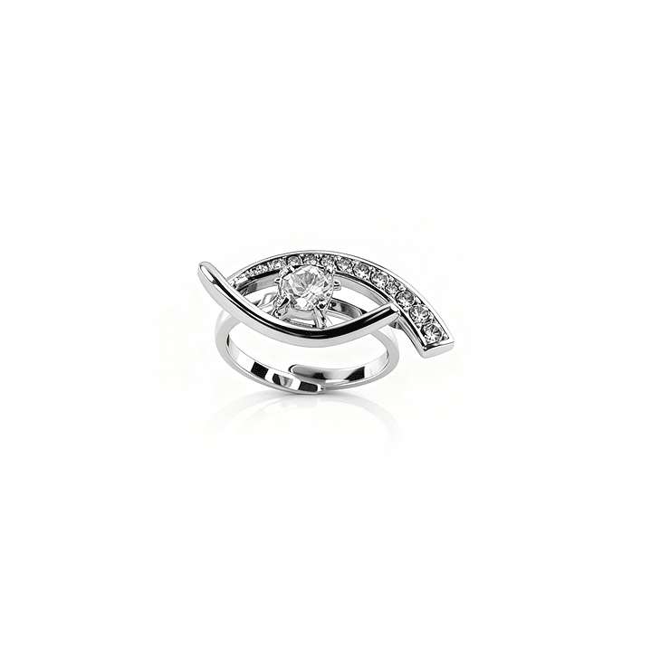 Anel Luaris Prateado 1