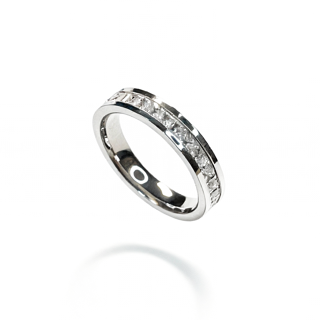 Anel Luminar Prateado 2