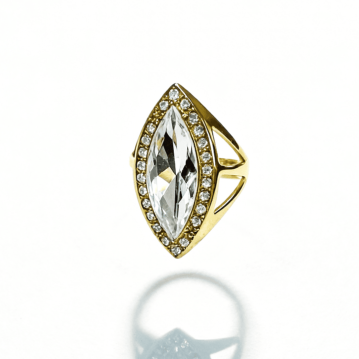 Anel Luxor Dourado 2