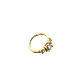 Anel Vivienne Dourado - thumbnail 3