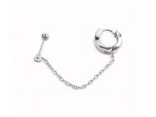 Brinco Elara Prateado