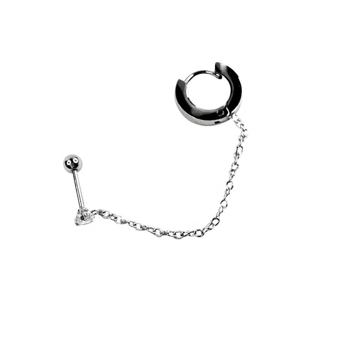 Brinco Elara Prateado 2