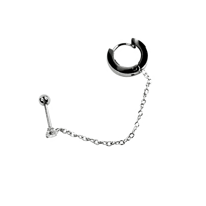 Brinco Elara Prateado 2