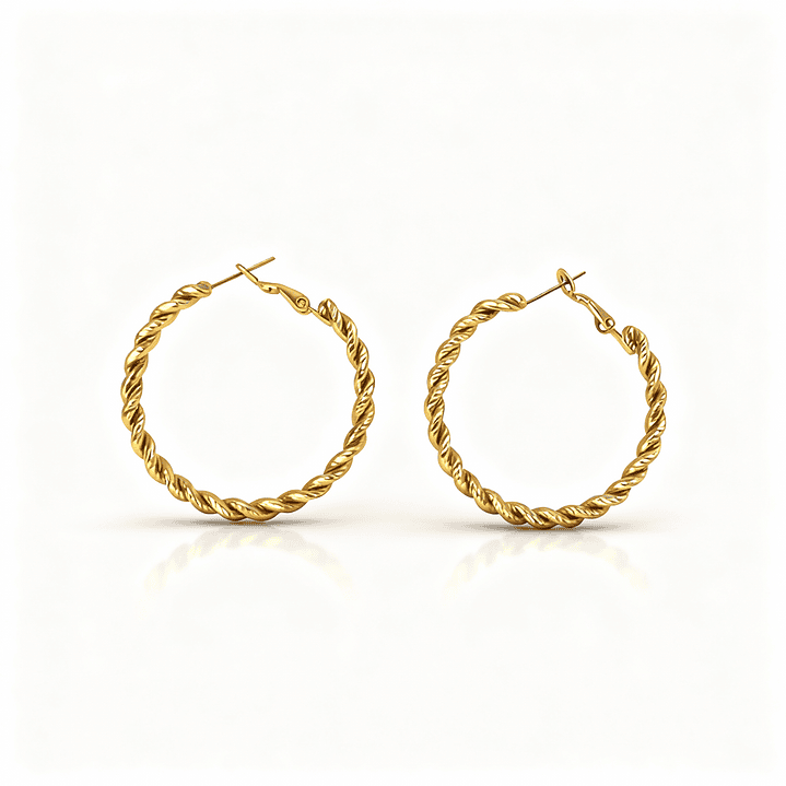 Brinco Elos Dourado 1