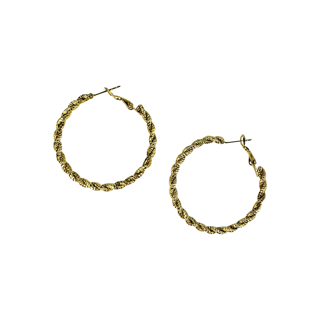 Brinco Elos Dourado 2