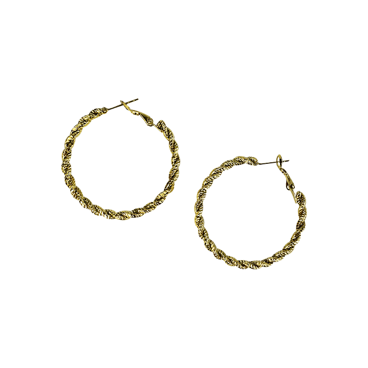 Brinco Elos Dourado 2