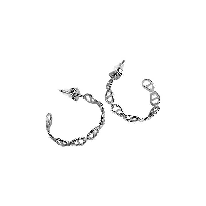 Brinco Lia Prateado 2