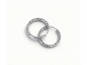 Brinco Luxe Prateado