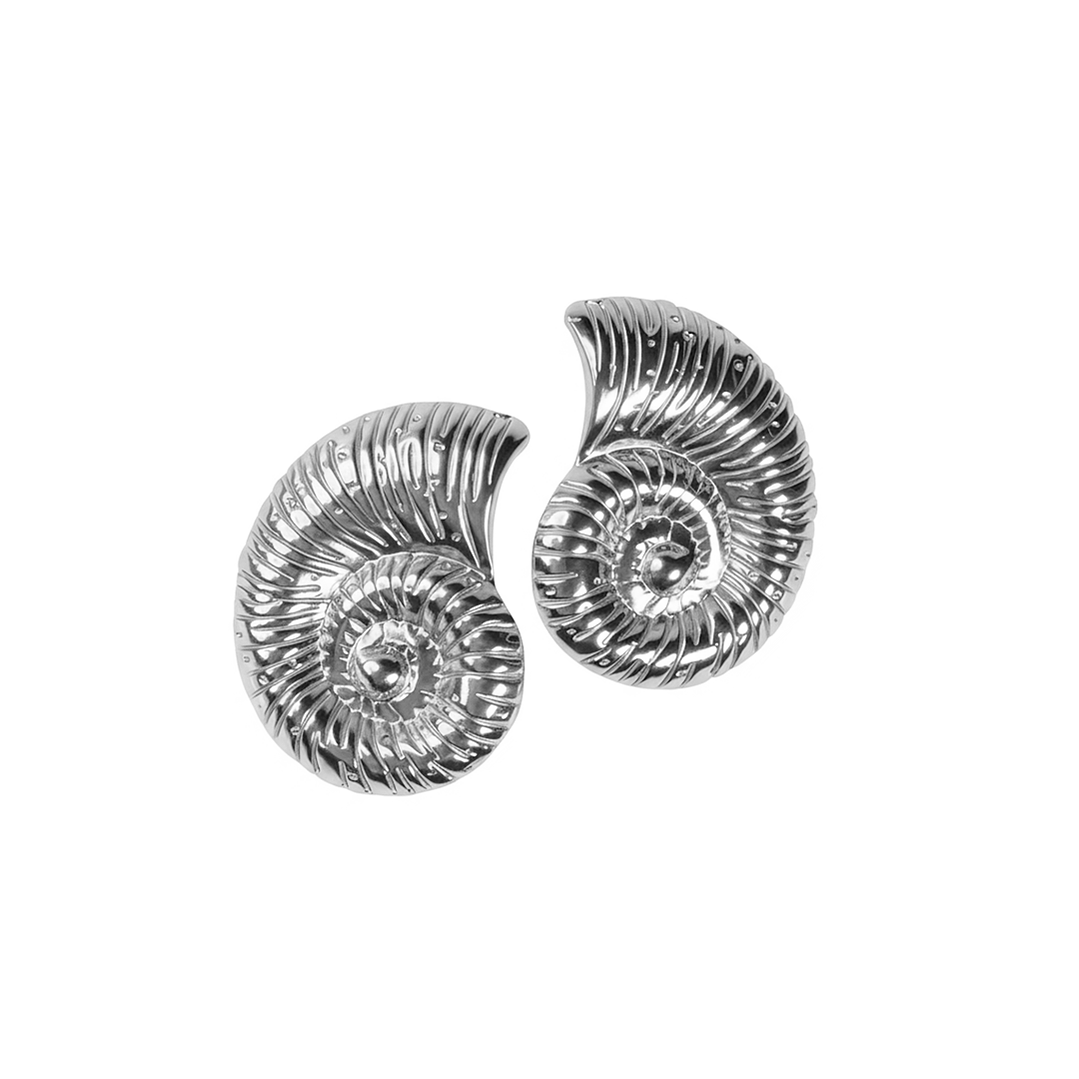 Brinco Nautilus Prateado 1