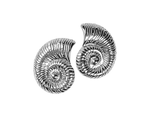 Brinco Nautilus Prateado