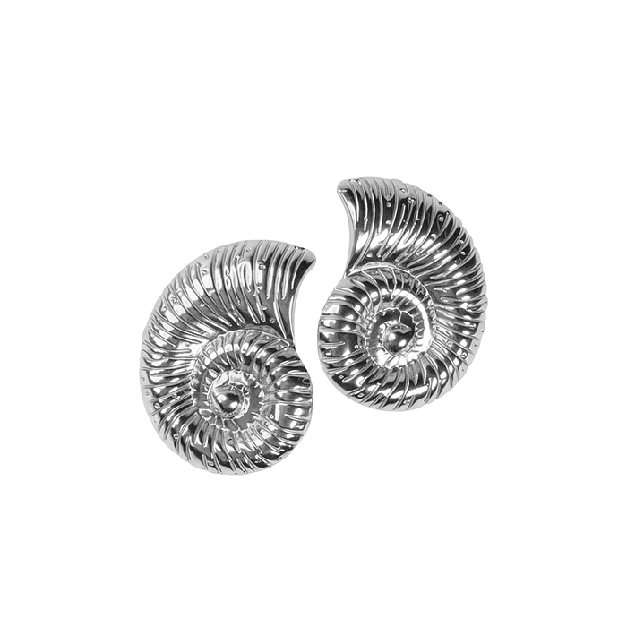 Brinco Nautilus Prateado 1
