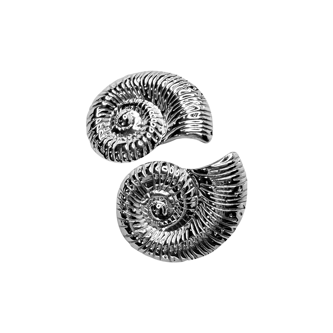 Brinco Nautilus Prateado 2