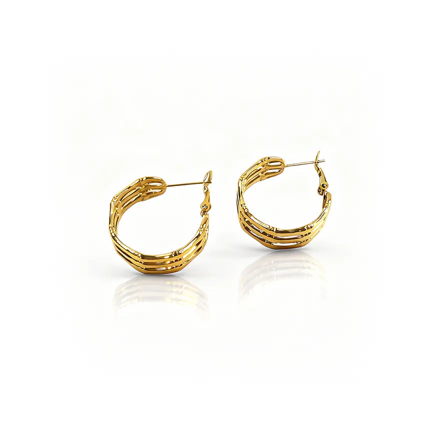 Brinco Solenne Dourado 1