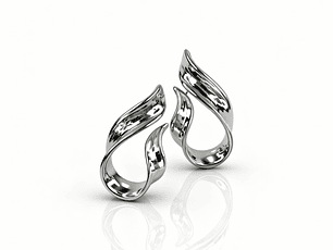 Brinco Veyla Prateado